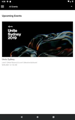 Unity Meetup android App screenshot 3